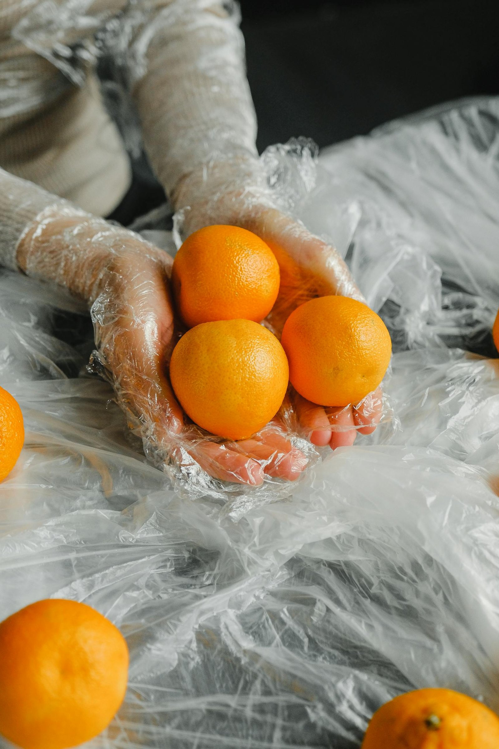 Orange Fruit plastic plastic